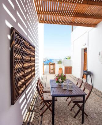 Lindos Villa | Villa Thalassa Suites 3 Modern Comfort Traditional Greek Charm Private Courtyards Steps From Lindos Square & Beach