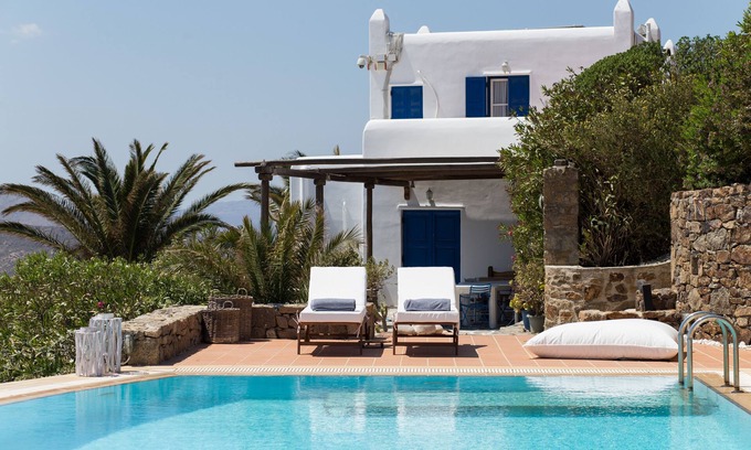 Xilokeratidi House | Villa Thea - Panoramic View - Mykonos