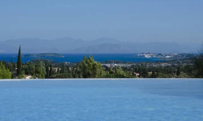 Poulades Villa | Villa Verde, Over the hill with spectacular sea views and private pool