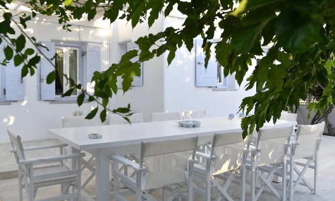 Ampelas Villa | Villa ZEOS - Cycladic House in Ampelas, Paros