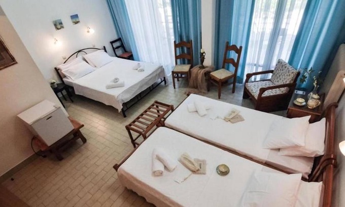 Ormos Prinou House | Vlachogiannis Hotel - Quadruple Room 1