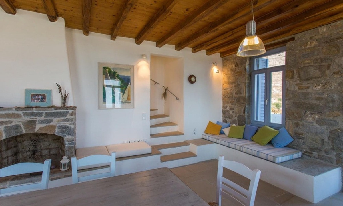 Ramos Villa | An Amazing Stone Villa-b in Serifos w Shared Pool
