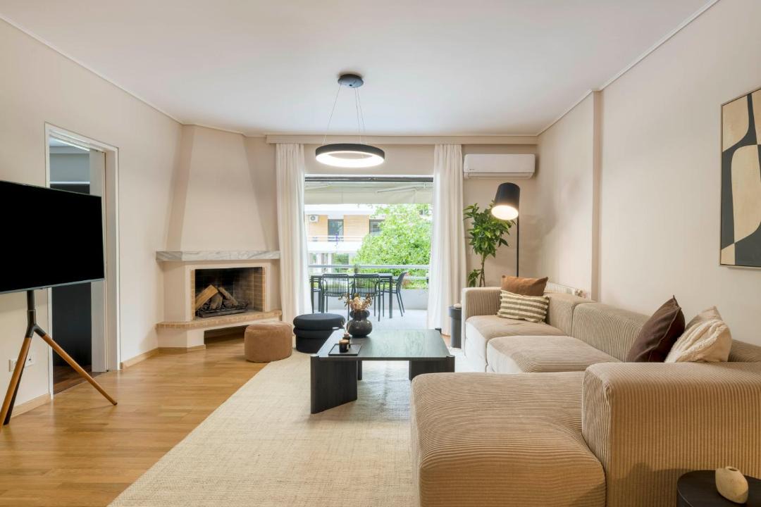 Marousi Apartment | Light-Filled 3BR Flat in Marousi by UPSTREET