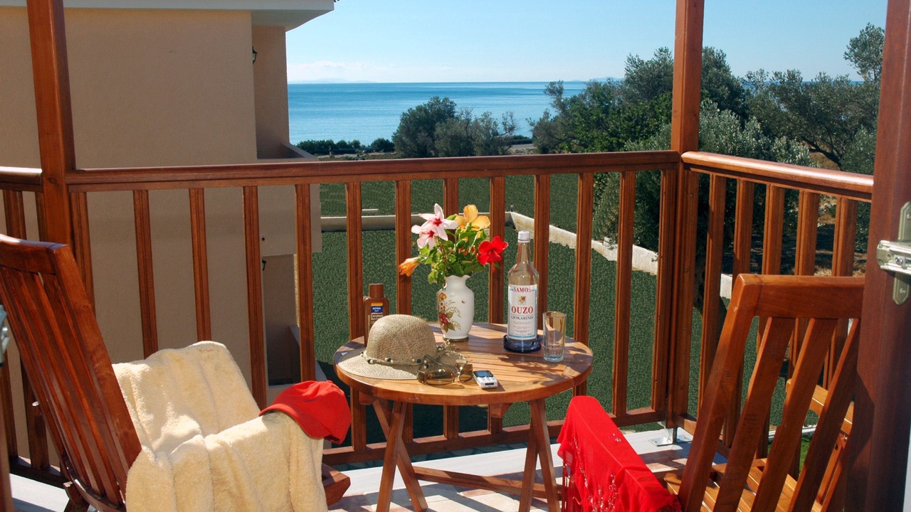 Photo of Patio Balcony in Kampos Marathokampou