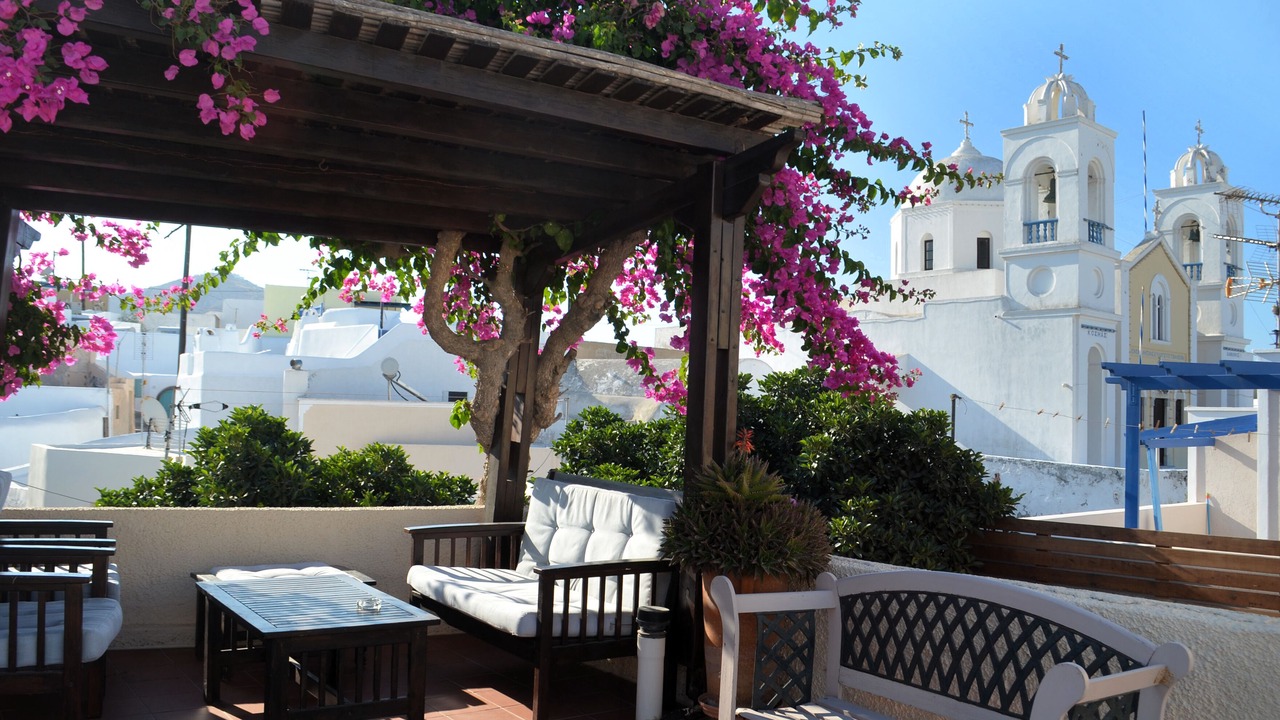 Photo of Patio Balcony in Santorini