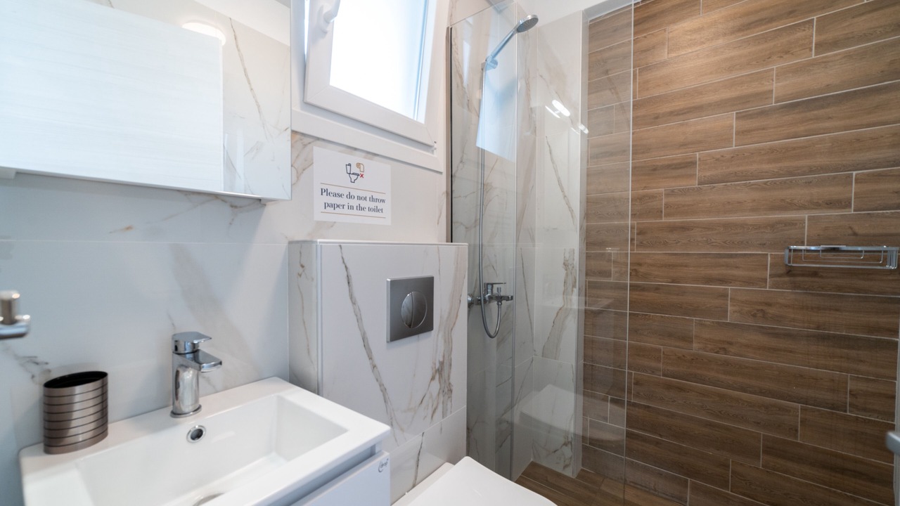 Photo of Bathroom in Paralia Ofryniou