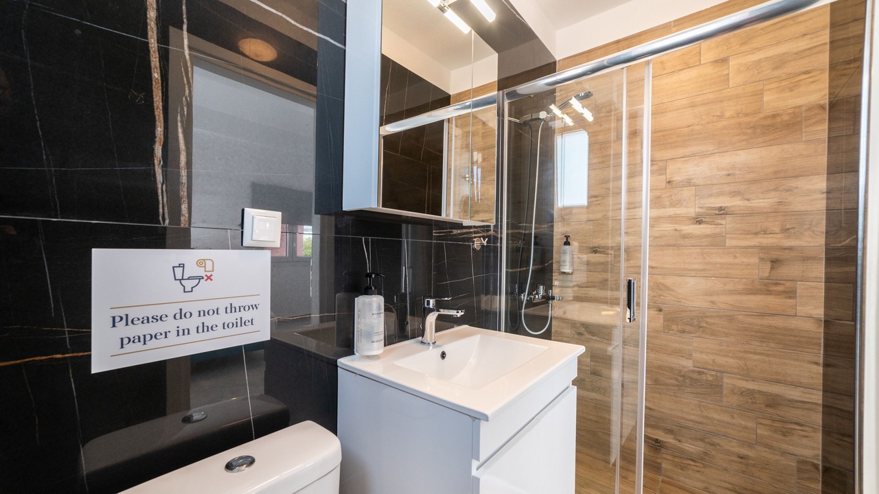 Photo of Bathroom in Paralia Ofryniou