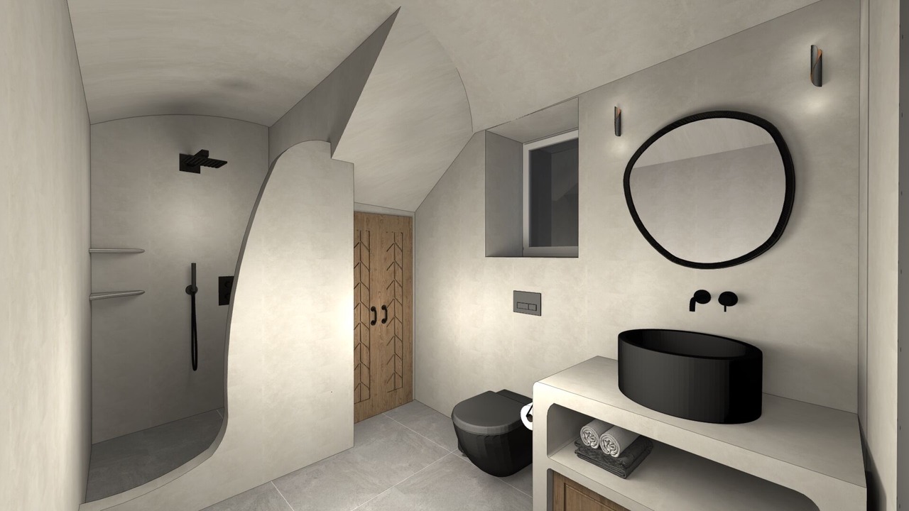 Photo of Bathroom in Ermoupoli