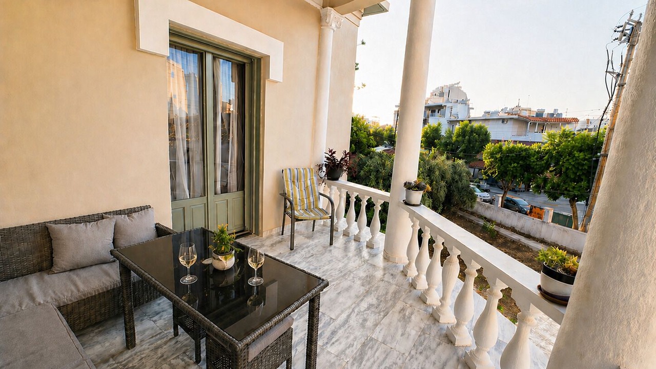 Photo of Patio Balcony in Nea Chora
