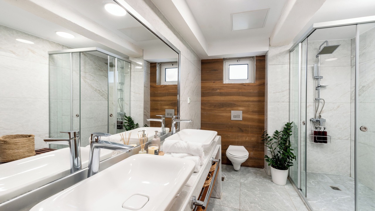 Photo of Bathroom in Paralia Kourna