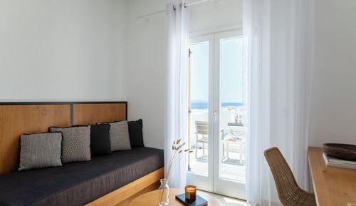 Deluxe Triple Room, Balcony, Sea View