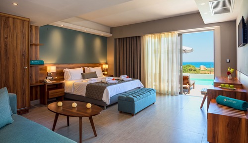 Superior Suite, Private Pool, Sea View