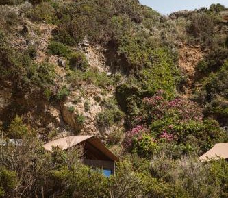 Cliffside Tented Pavilion with Hydrotherapy Mini-pool