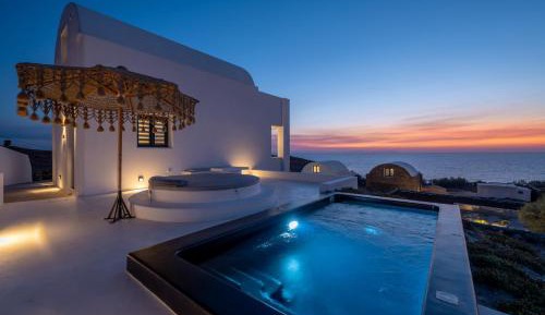 Zephiros with private pool & sea view