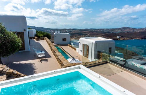 Ftelia Villa | Villa Ester with Heated Pool & Hot Tub
