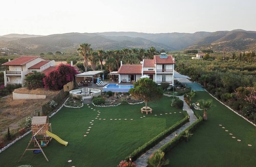 Pigadia Villa | High end villa w/private beach, pool, tennis