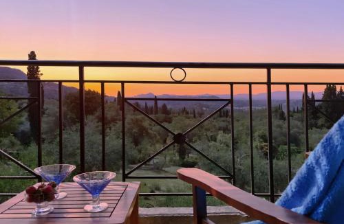 Dafnata Villa | Villa Claire Corfu - 10-Acre Private Pool Villa with Guesthouse