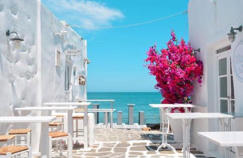 Naxos Town Villa | Naxos City Center Room Economy Quadruple Room Private Balcony City Views