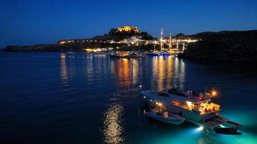 Lindos Boat Rental | The Duke Superyacht - LINDIAN