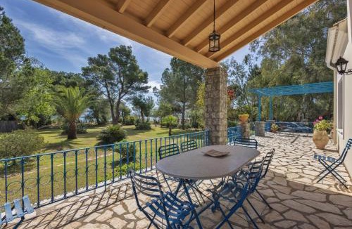 Lefkimmi Villa | Villa Lefka Stunning Seaside Villa in Corfu with Private Gardens