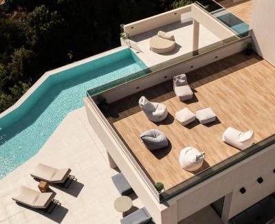 Violi Charaki Villa | Aerial Villa - Award Winning Luxury Retreat
