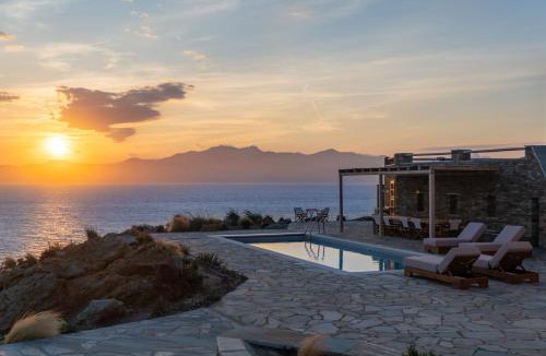 Andros Villa | Seahorse Upper Floor Villa with Private Pool - Andros