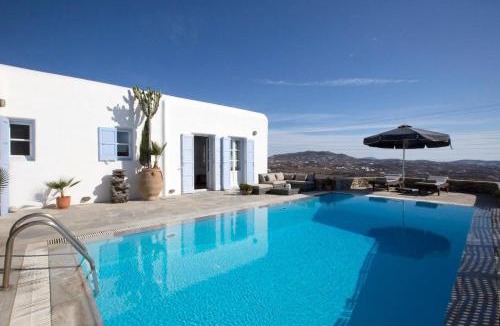 Psarou Villa | Psarrou villa for 10 guests, stunning sea views