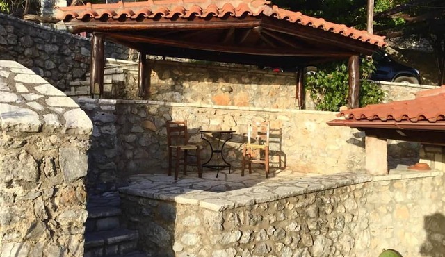 Terra Petra Villa at Psari Trikolonon Gortynia in Psari Arkadias