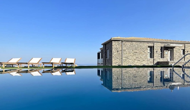 Pramnos villa is part of Tsapelas villas complex and it is located in Ikaria in Agios Kirikos