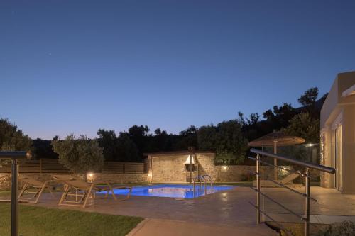 Villa Michael Triopetra Private Villa, Private Swimming Pool, Garden, Panoramic Sunset