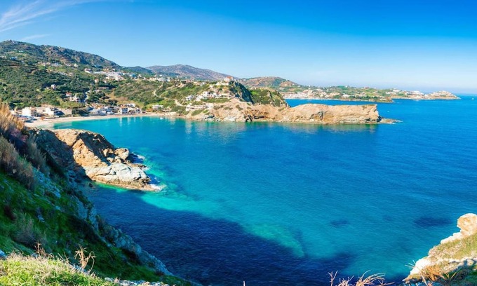 Lygaria Apartment | Apartment 'Bluegreen Kyma' with Sea View, Wi-Fi and Air Conditioning